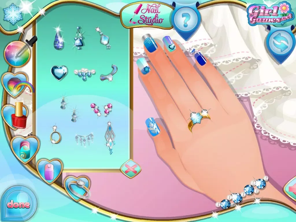Winter Design Nail Studio iPad  স্ক্রিনশট