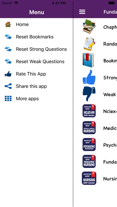 Fundamentals of Nursing Mock Screenshots
