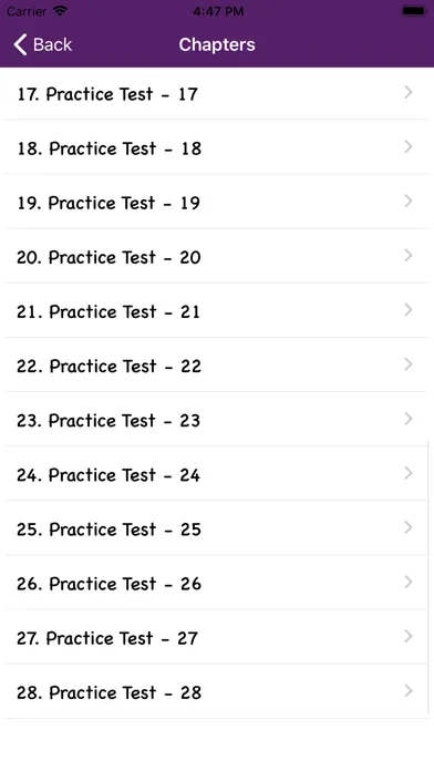 Fundamentals of Nursing Mock Screenshots