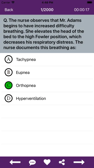 Fundamentals of Nursing Mock Screenshots