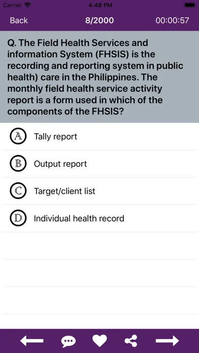 Fundamentals of Nursing Mock Screenshots