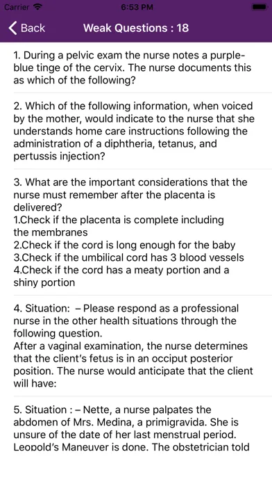 Pediatric Nursing Mock Test স্ক্রিনশট