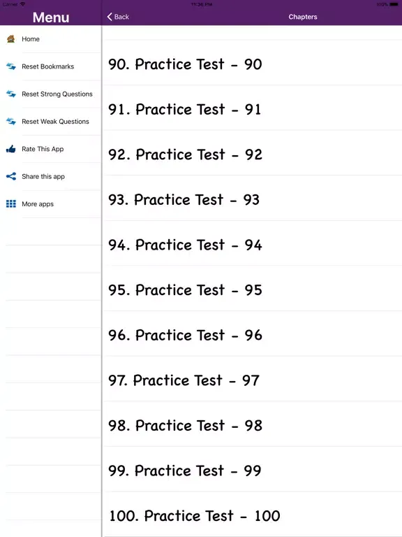 Captures d'écran de Nclex-RN Mock 10000+ Questions iPad 