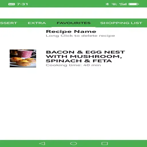 Tangkapan layar Banting Recipes