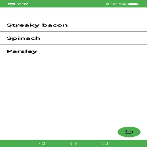 Tangkapan layar Banting Recipes