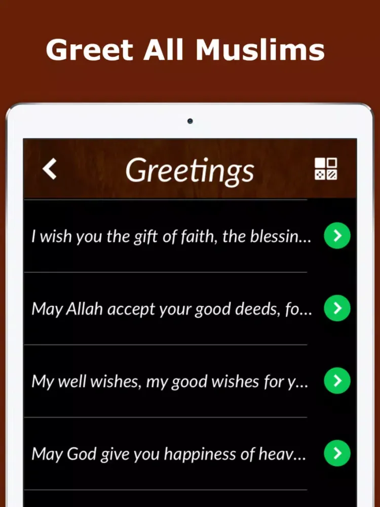 Capturas de tela do Eid Mubarak - Greet Everyone iPad 