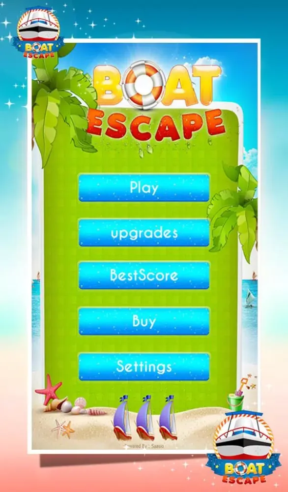 Capturas de tela do Boat Escape
