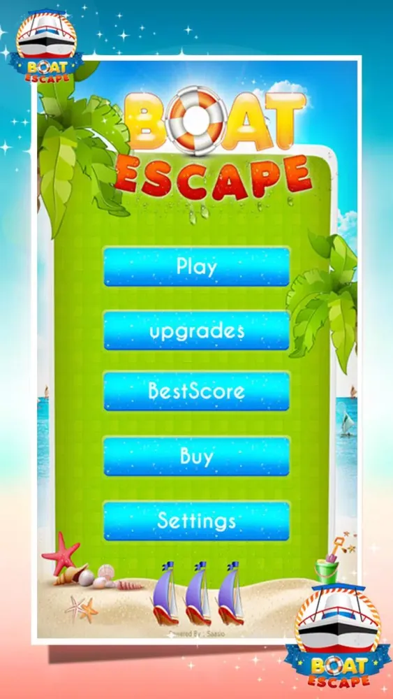 Capturas de tela do Boat Escape