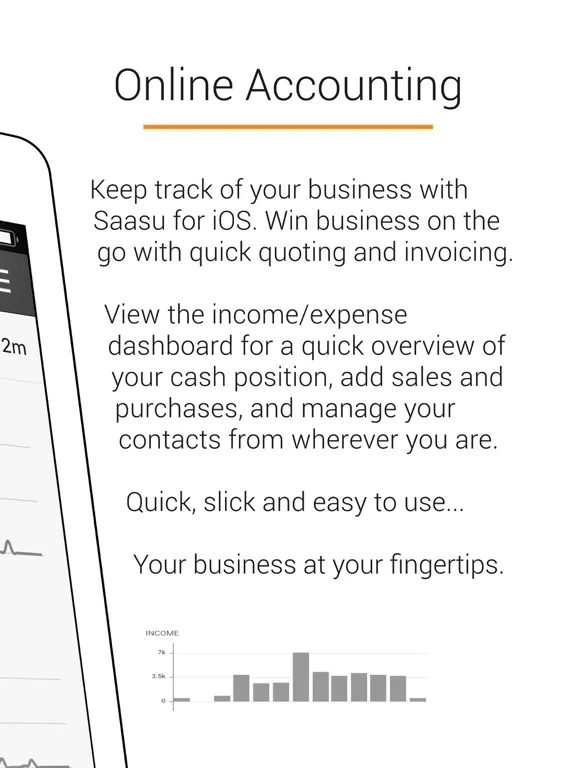 Saasu Online Accounting iPad 应用截图