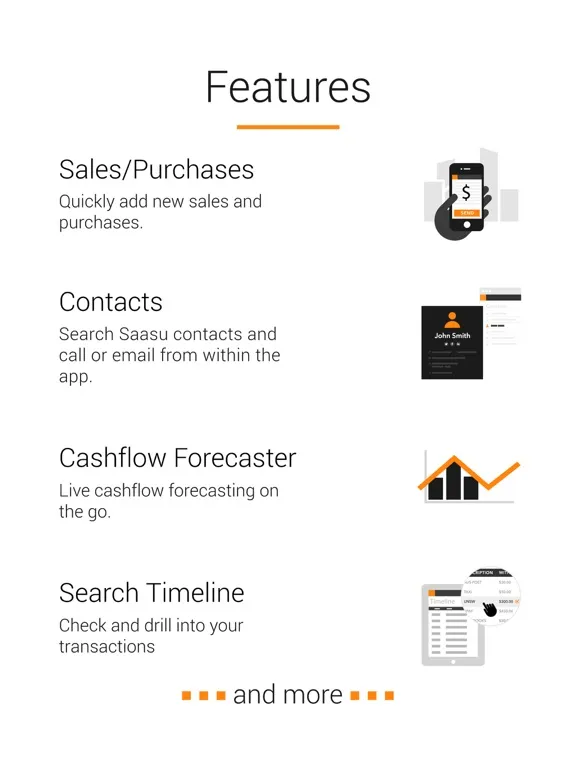 Saasu Online Accounting iPad 应用截图