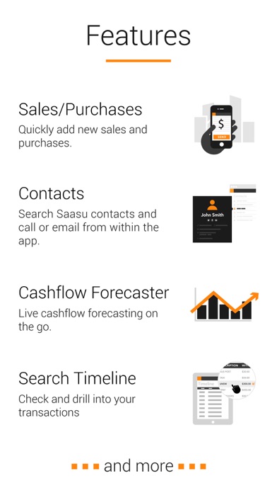 Saasu Online Accounting স্ক্রিনশট