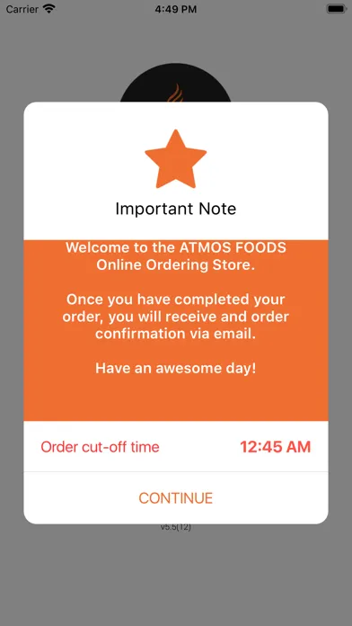 Atmos Foods স্ক্রিনশট