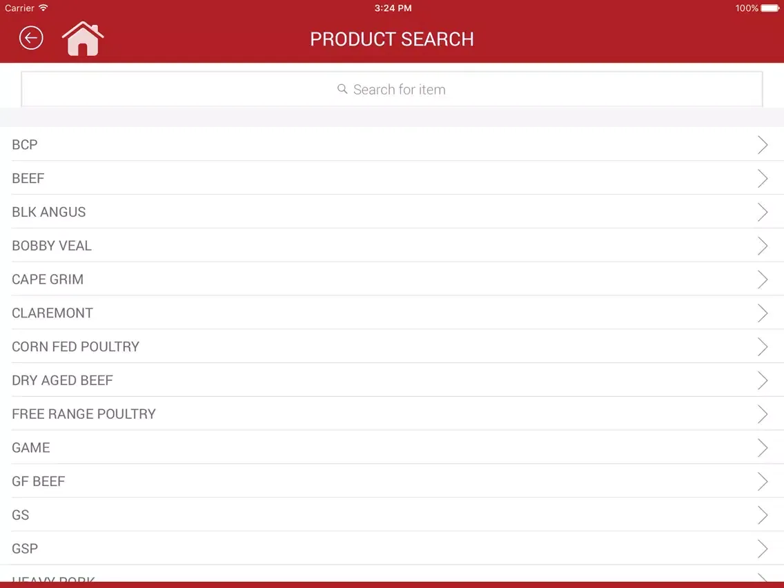 Delica Meats iPad  Ekran Görüntüleri