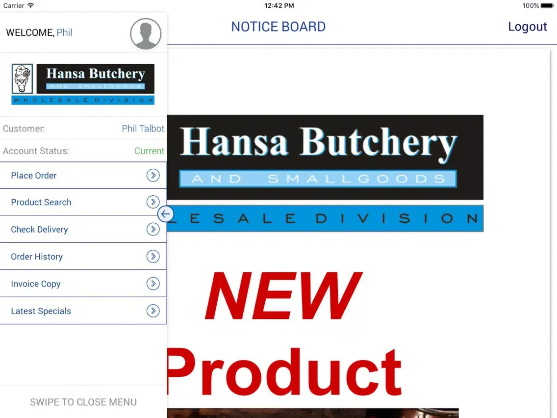 HANSA iPad  স্ক্রিনশট