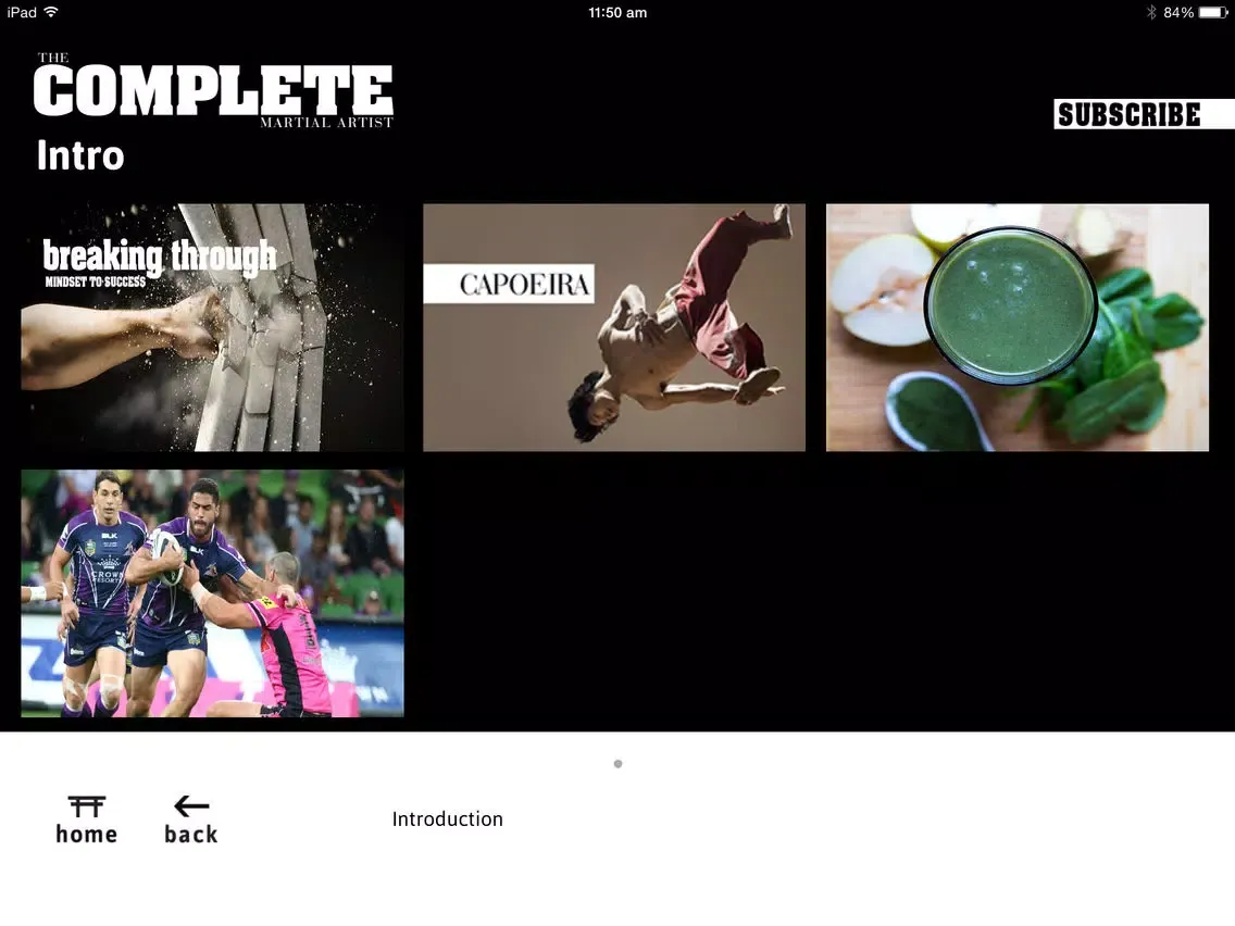 The Complete Martial Artist iPad  Screenshots