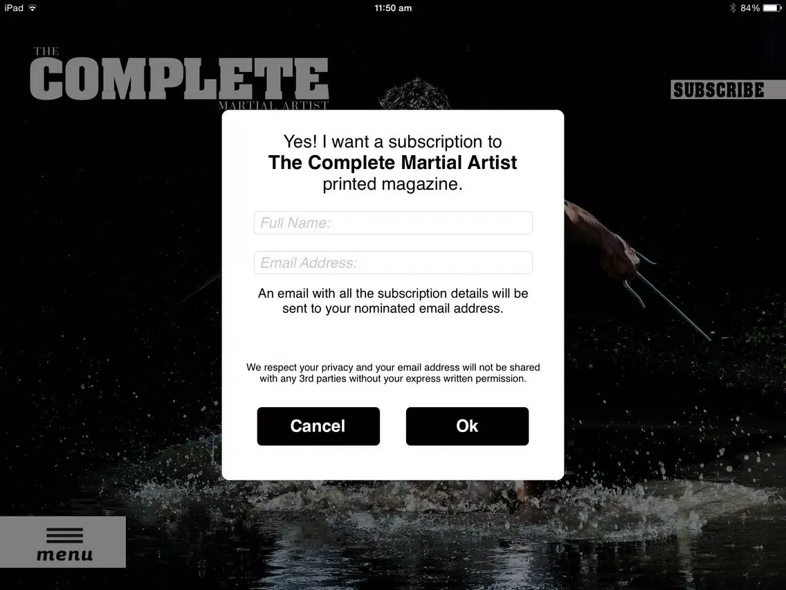 The Complete Martial Artist iPad  Screenshots
