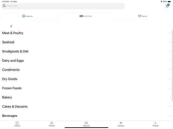 Natures Cargo Customer Orders iPad  Screenshots