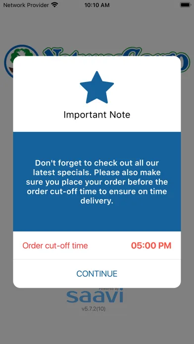 Natures Cargo Customer Orders Screenshots