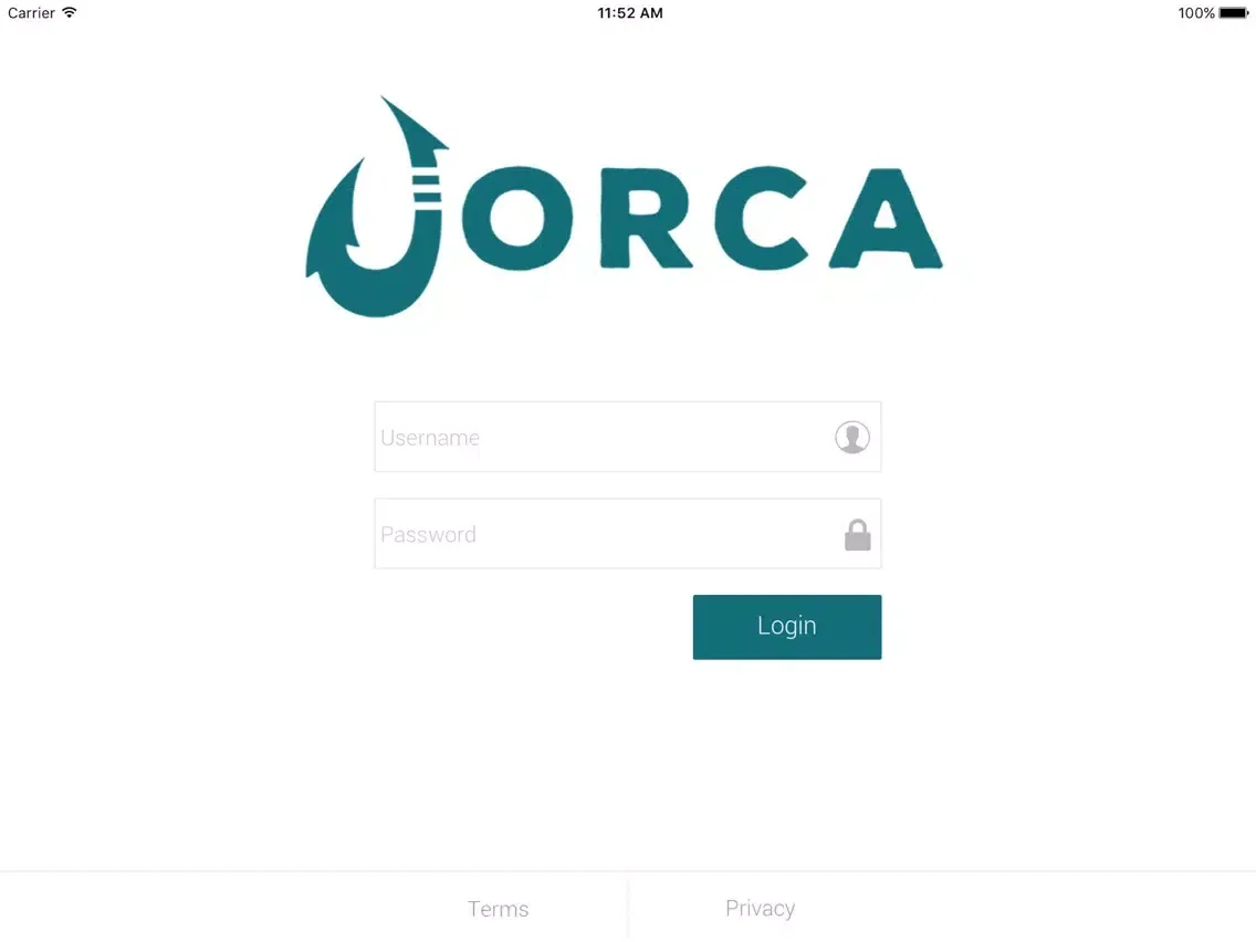 Orca Seafood iPad  سکرین شاٹس