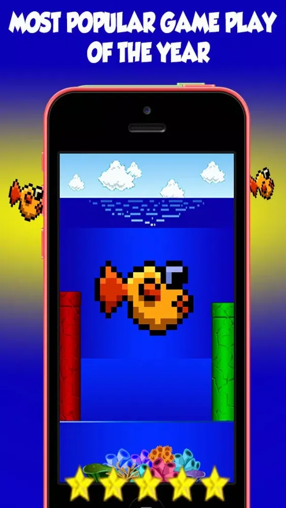 Splashy Jumpy Fish - Flappy Tiny Adventure Game Screenshots