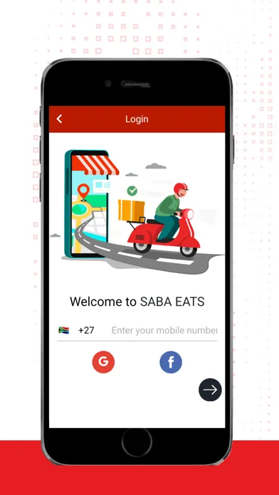 Tangkapan layar Saba Eats