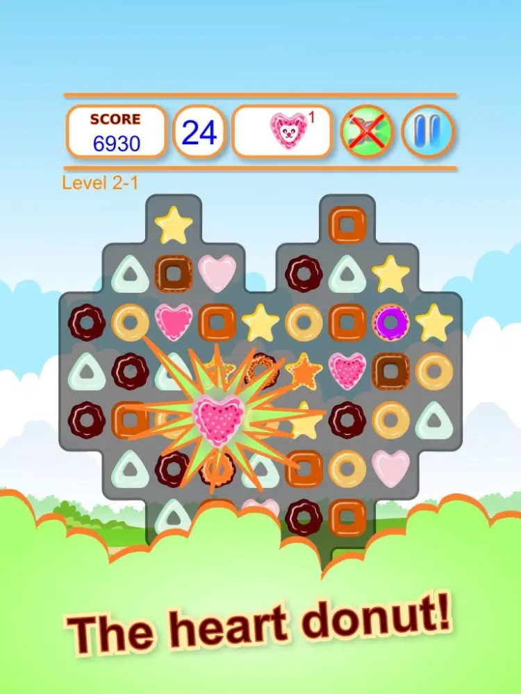 Donut Puzzle iPad  Ekran Görüntüleri