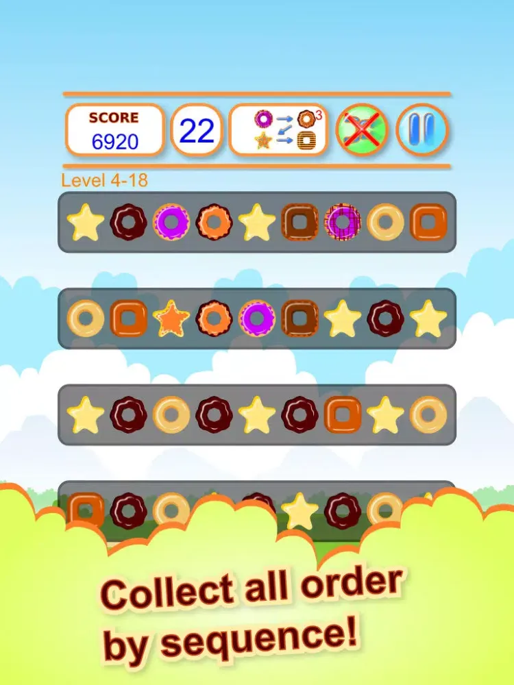 Donut Puzzle iPad  Ekran Görüntüleri