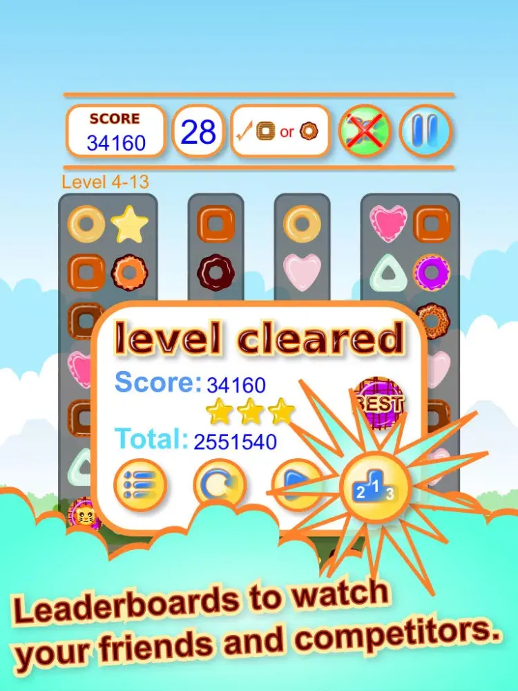 Donut Puzzle iPad  Ekran Görüntüleri