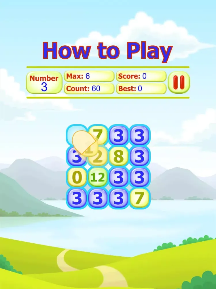 Screenshot di Math 1234 iPad 