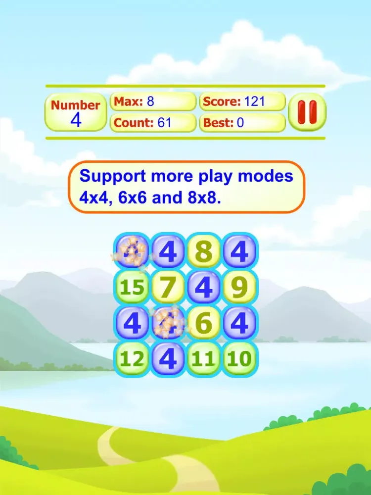 Screenshot di Math 1234 iPad 