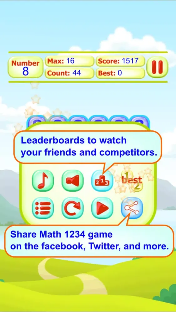 Screenshot di Math 1234