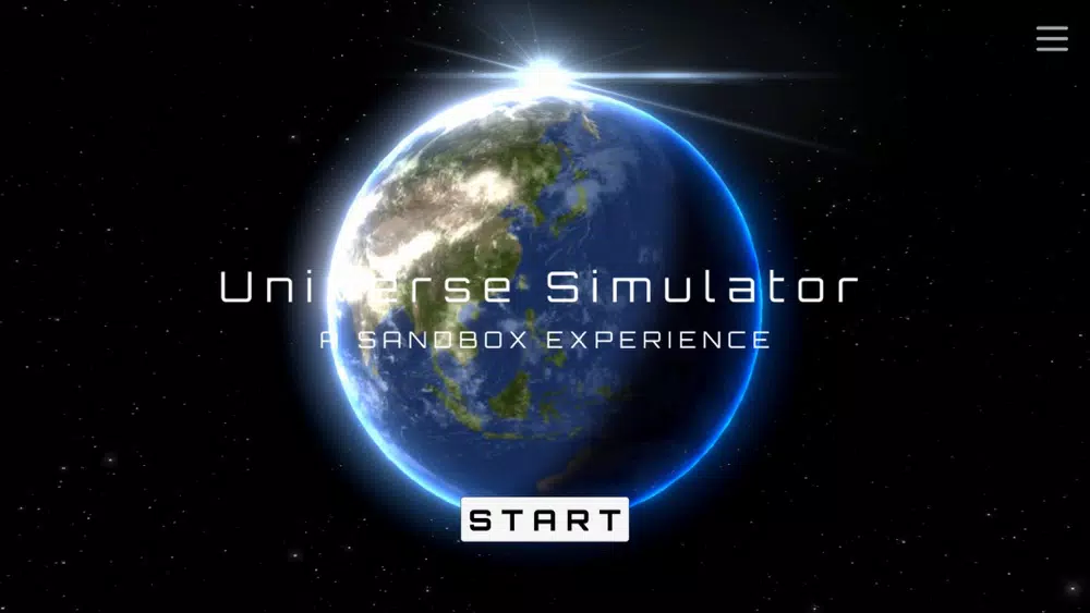 ภาพหน้าจอของ Universe Simulator 3D Solar