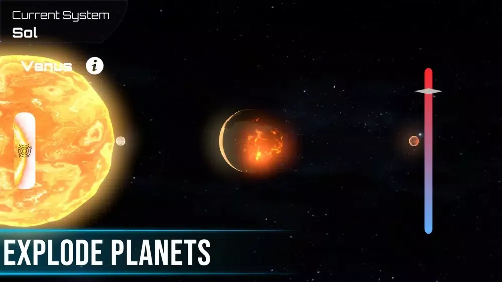 Capturas de pantalla de Universe Simulator 3D Solar