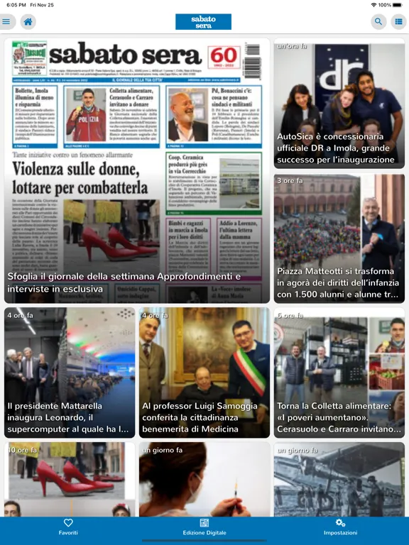 Sabato Sera Digitale iPad  Screenshots