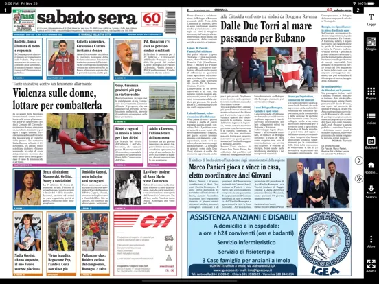 Sabato Sera Digitale iPad  Screenshots