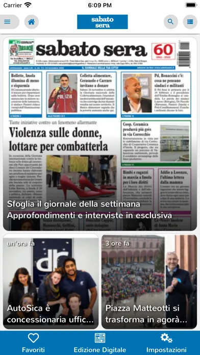 Sabato Sera Digitale Screenshots