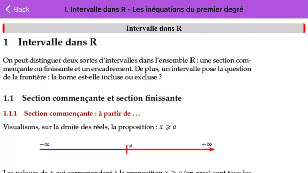 Mathématiques seconde Screenshots