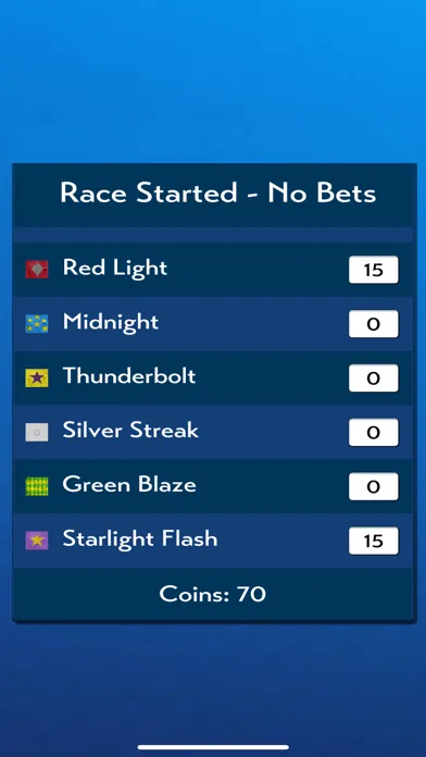Tangkapan skrin Horse-Racing