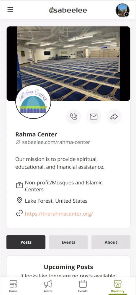 Sabeelee - Social Platform سکرین شاٹس