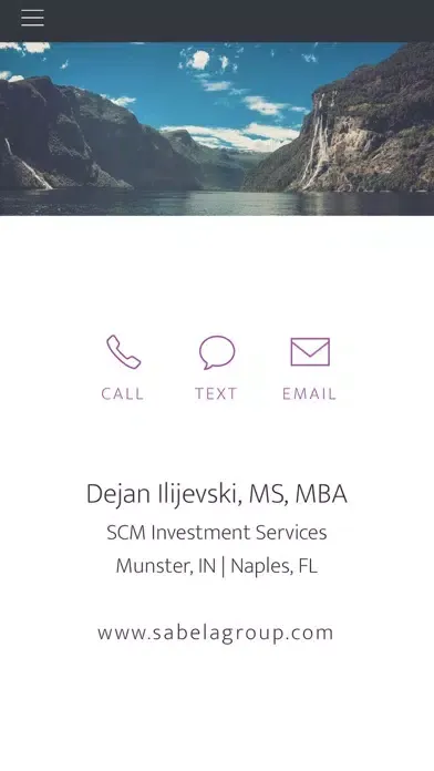 Captures d'écran de SCM Invest App