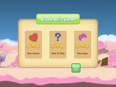 Tangkapan layar Aleph Beis Game iPad 