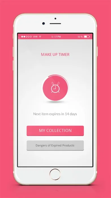 Makeup Expiration App - Countdown Timer Ekran Görüntüleri