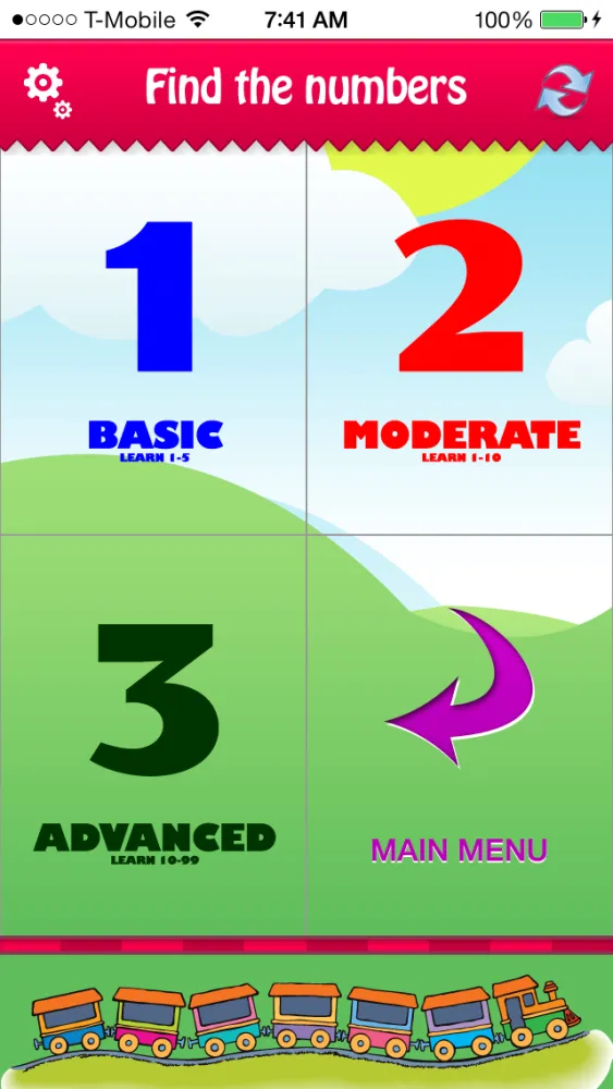 Find and Learn the Numbers Screenshots
