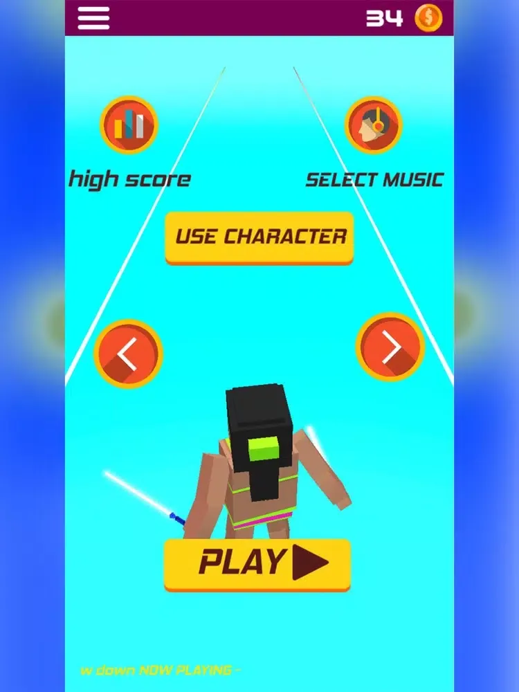 Beat Blade craft : Music Rush iPad  Ekran Görüntüleri