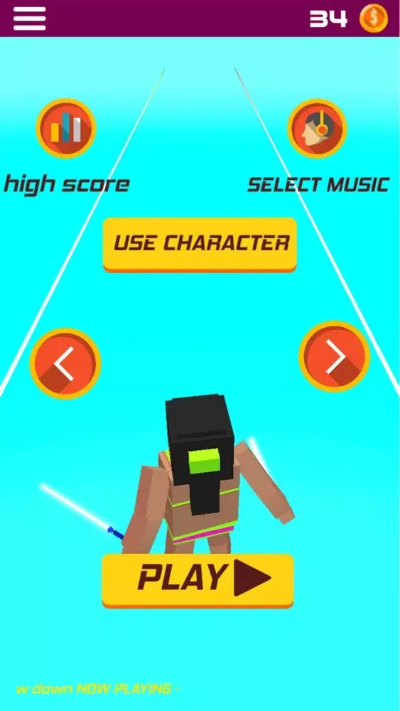 Beat Blade craft : Music Rush Ekran Görüntüleri