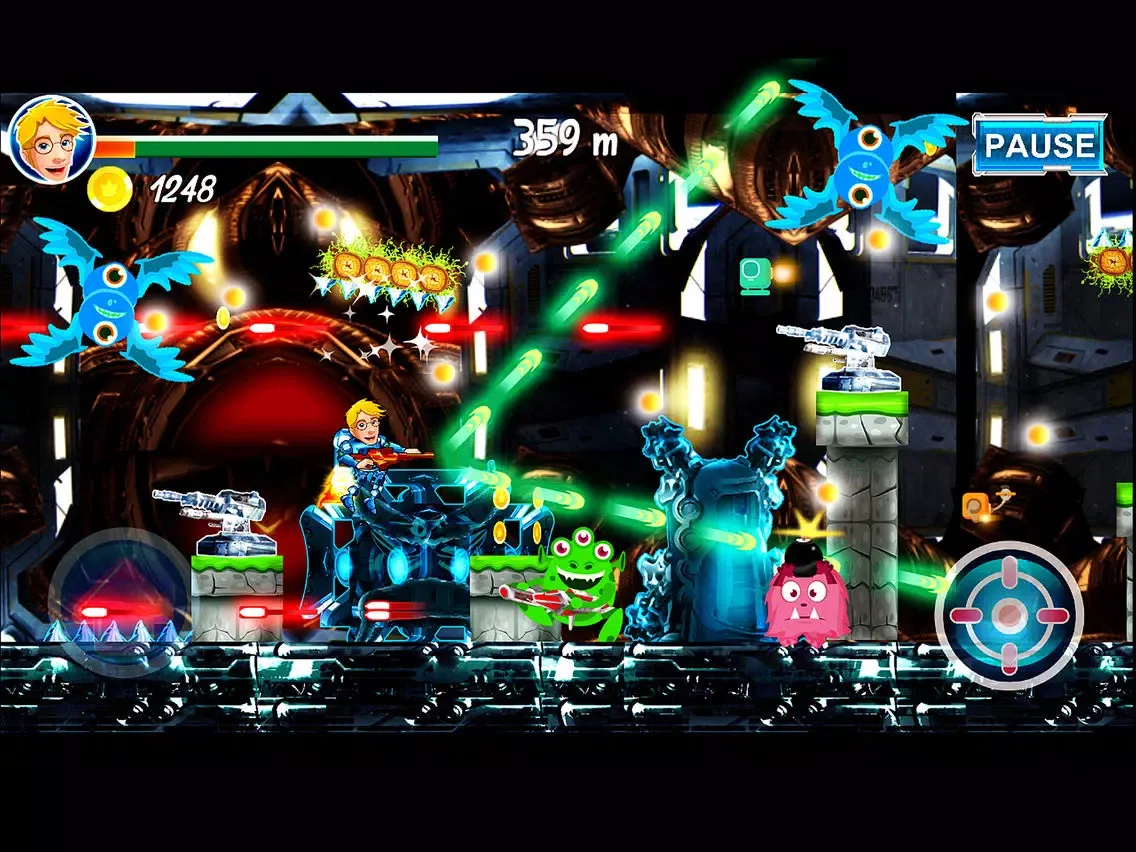 Jetpack Rush Alpha Squad : Glider Shoot iPad  Ekran Görüntüleri