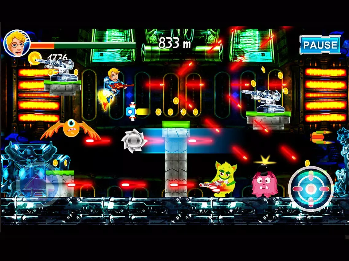 Jetpack Rush Alpha Squad : Glider Shoot iPad  Ekran Görüntüleri