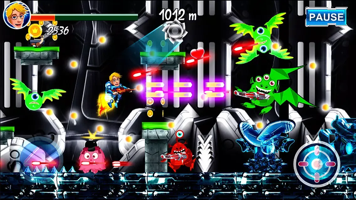 Jetpack Rush Alpha Squad : Glider Shoot Ekran Görüntüleri