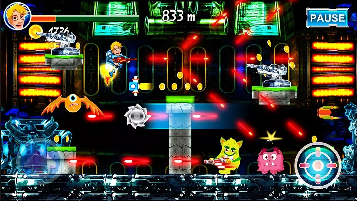 Jetpack Rush Alpha Squad : Glider Shoot Ekran Görüntüleri
