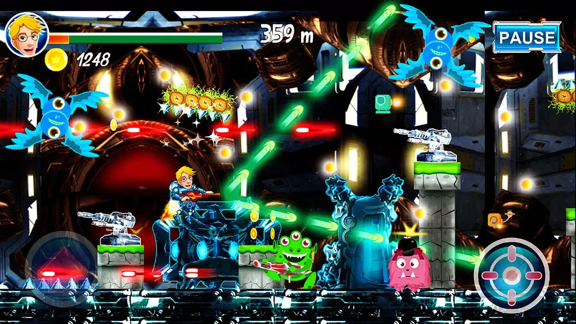 Jetpack Rush Alpha Squad : Glider Shoot Ekran Görüntüleri